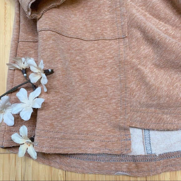 SUNDANCE heathered cross front tunic, S. - Picture 2 of 8